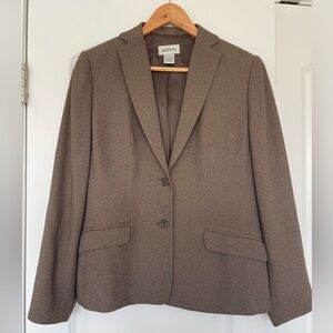 ALFANI Brown Skirt Suit - Size 8